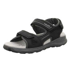 Сандалии Superfit для мальчиков, чёрно-серые, размер RU 27, 1-000583-0010