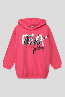 Толстовка Benetton 30UNC201X, розовый, KL