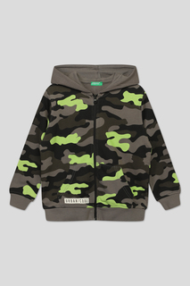 Толстовка Benetton 3TTCC500T, разноцветный, M