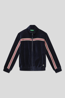 Толстовка Benetton 3UK0C502I, темно-синий, S