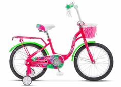 Велосипед Stels 18 Jolly V010 2020 18" пурпурный/зеленый