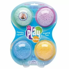 Шариковый пластилин PlayFoam. Классик 4 шт. Learning Resources
