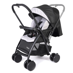 Коляска прогулочная TOMIX Cosy V2 с перекидной ручкой, черная HP-712/Black