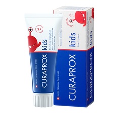 Зубная паста детская Curaprox со вкусом клубники, с 2 лет 60 мл