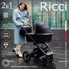 Коляска Sweet Baby 2 в 1 Ricci Black
