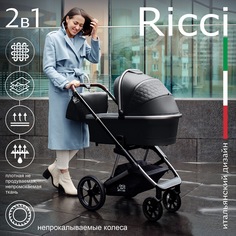 Коляска Sweet Baby 2 в 1 Ricci Steel Grey