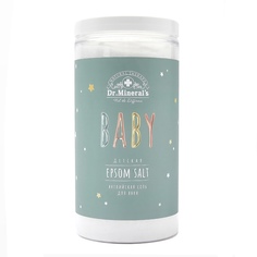 Соль для ванн Английская детская Dr.Mineral’s Baby Epsom salt 1000 грамм+10% в подарок