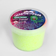 Шариковый пластилин ТероПром желтый/оранжевый 9321260