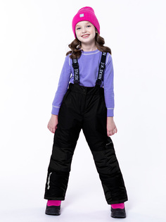 Брюки детские NIKASTYLE 2з3223, черный, 128