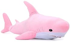 Мягкая игрушка Sun Toys Акула розовый 100 см