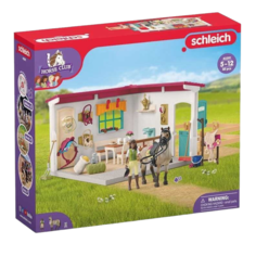 Игровой набор животных Schleich Horse Club Комната для ухода за лошадьми 42591