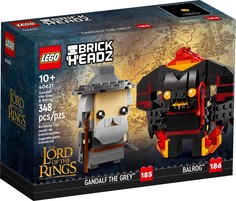 Конструктор Lego 40631 BrickHeadz Гэндальф Серый и Балрог