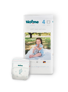 Подгузники детские Natme размер 4 7-18 кг