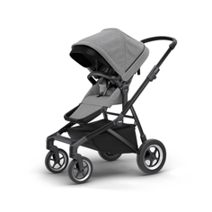 Коляска Thule Sleek, Grey Melange on Black