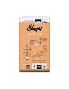 Детские подгузники-трусики Sleepy Ecologic Training Pants 2X Jumbo 4 7-14 кг, 48 шт
