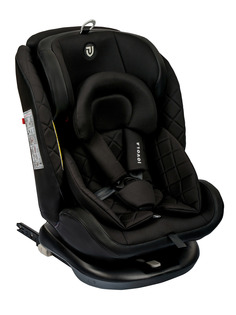 Автокресло Indigo Jovola Fuller Isofix, гр.0,1,2,3, от 0 до 36 кг, серый, черный