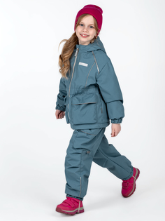 Комплект верхней одежды детский NIKASTYLE 7м2424, голубой, 116