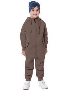 Комбинезон детский NIKASTYLE 8т14224, коричневый, 122