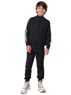 Костюм спортивный детский NIKASTYLE 7т14724, черный, 152