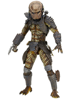 Фигурка Neca Хищник Predator City Hunter Predator 2 подвижная, аксессуары, 18 см