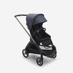 Коляска прогулочная Bugaboo Dragonfly Graphite/Midnight Black/Stormy blue