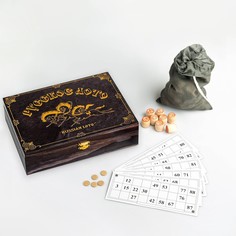 Настольная игра Sima-land Русское лото, Тройка лошадей, 25х19х6 см