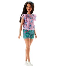 Кукла Barbie Игра с модой Цветочные выкрутасы FJF43