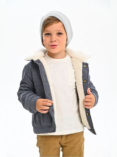 Куртка детская lichii Brand Barashik, серый, 110