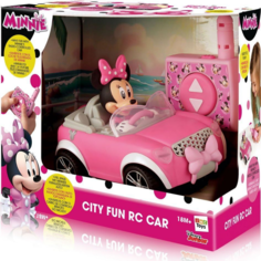 Игрушка Минни Маус и радиоуправляемая розовая машинка IMC TOYS Disney