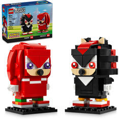 Конструктор LEGO BrickHeadz 40672 Ежик Соник: Наклз и Шэдоу