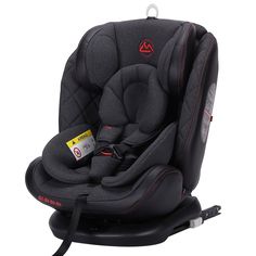 Автокресло Luxmom 299, Isofix 0-36 Кг, 0-12 Лет, Черный