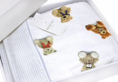 Плед детский Maison Dor SWEETY BEARS белый