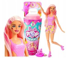 Кукла Барби Pop Reveal Frutas 8 Сюрпризов Фрукты (Лимонад) HNW40_1 Barbie