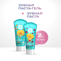 Набор Зубных Паст Для Детей Estel Professional Little Me 60+60 Мл