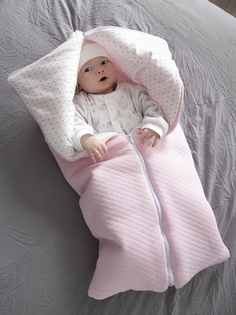 Конверт-одеяло Baby Nice для новорожденного розовый