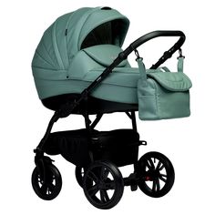 Коляска 2в1 Indigo Baby Special 05, шалфей