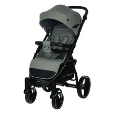 Коляска прогулочная Indigo Maxima, оливковая