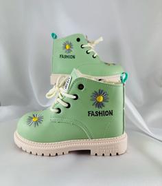 Ботинки детские Fashion BOT1, зеленый, 29