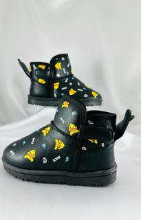 Угги детские DUCK BOT1, черный, 27