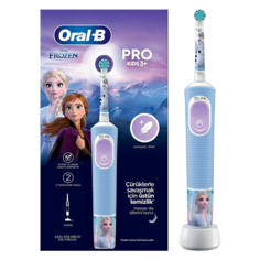 Электрическая зубная щетка Oral-B D.103.413.2K голубой, розовый, фиолетовый