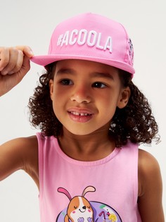 Бейсболка детская Acoola 20236550039, розовый, 52