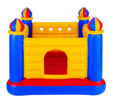 Батут Intex Jump-O-Lene Castle Bouncer 175 х 175 х 135 см детский надувной игровой центр