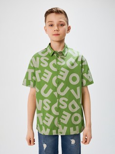 Рубашка детская Acoola 20130290005, зеленый, 134