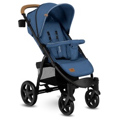 Коляска прогулочная Lionelo Annet Plus Blue Denim, синяя