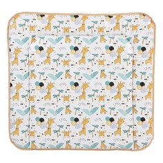 Матрас для пеленания Polini kids Жирафик на комод 77х72 см