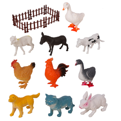 Игровой набор Tongde Q902 Домашние животные и птицы 10 фигурок