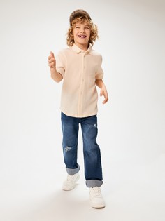 Рубашка детская Acoola 20120290068, бежевый, 128