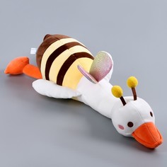 Мягкая игрушка Гусь, 9891354, в костюме пчёлки, 70 см No Brand