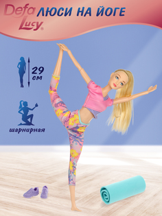 Шарнирная кукла Defa Lucy Люси Йога 29 см 130028