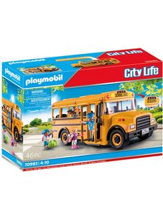 Конструктор Playmobil Школьный автобус 70983 46 дет.
